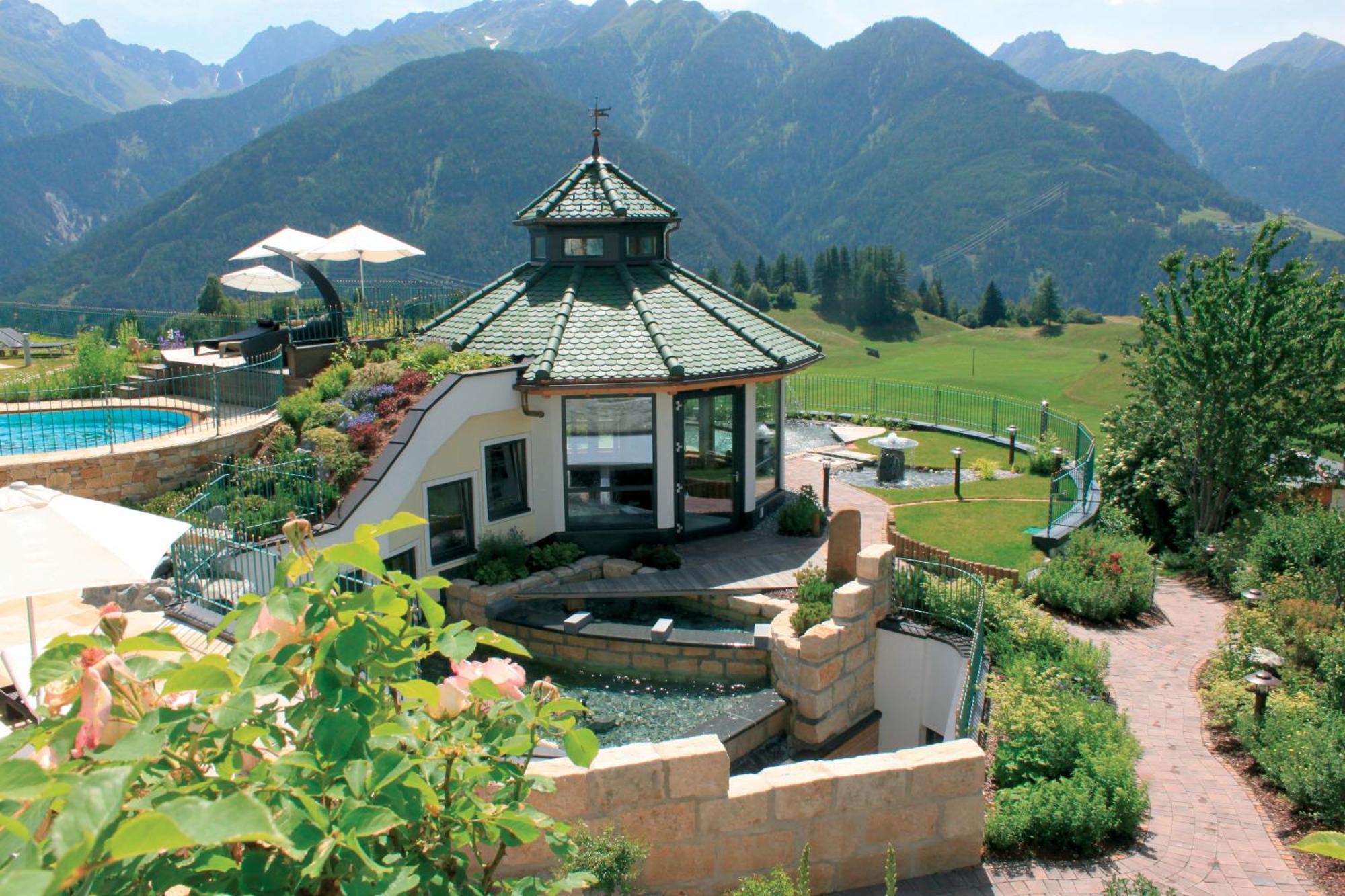 Wellnessresidenz Schalber Hotell Serfaus Exteriör bild