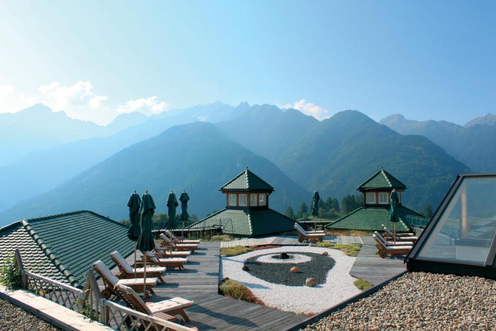 Wellnessresidenz Schalber Hotell Serfaus Exteriör bild