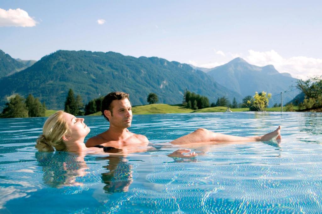 Wellnessresidenz Schalber Hotell Serfaus Exteriör bild